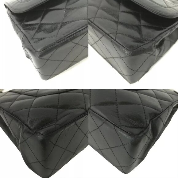 Vintage Chanel Limited Paris Edition Double Flap Diana with 24k Gold Hardware - Picture 7 of 10